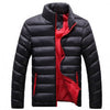 Winter Jacket Cotton Blend Coats Zipper